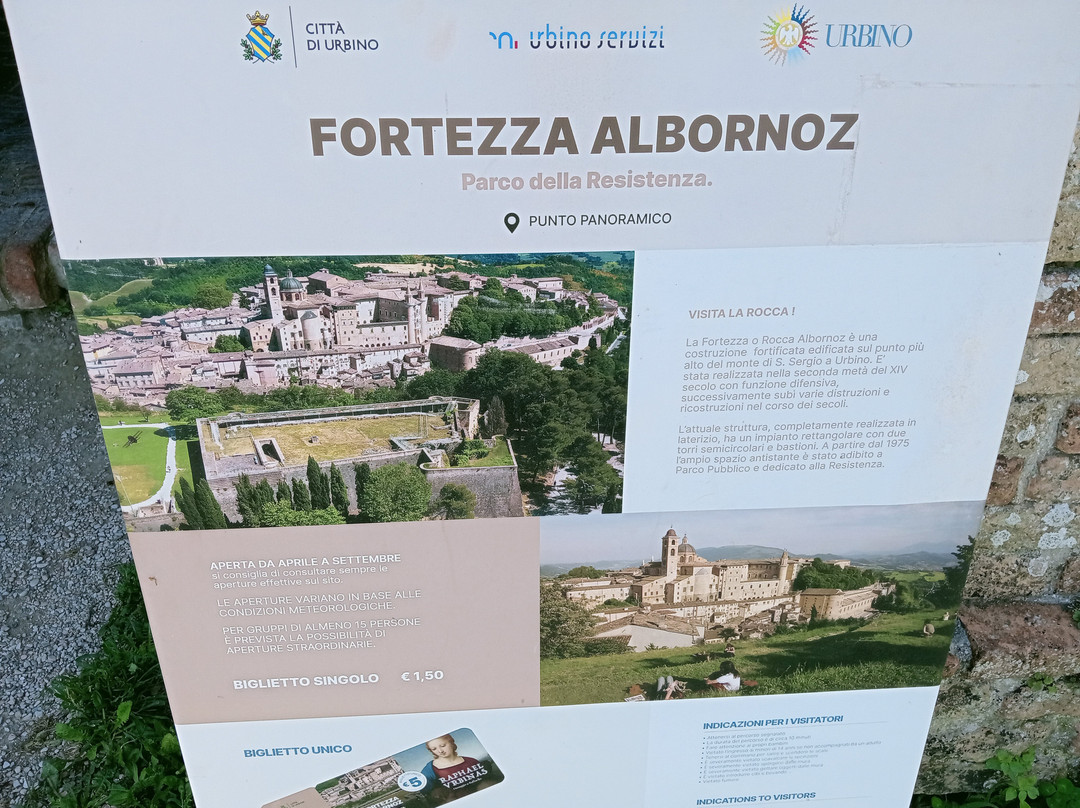 Fortezza Albornoz-乌尔比诺必去景点