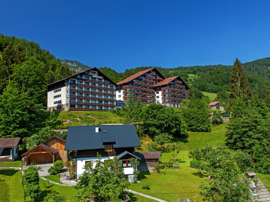 泉格伊斯恩酒店住宿-Alpenhotel Dachstein