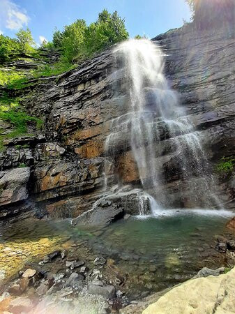 Cascata della Morricana 1580 m-Rocca Santa Maria必去景点