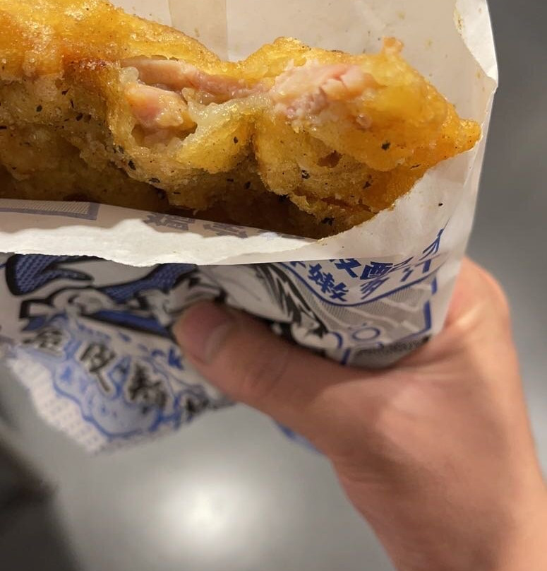 One Waffle & Two Peck Crispy Chicken