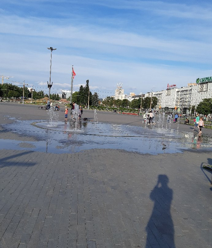 Teatralny Fountain-彼尔姆必去景点
