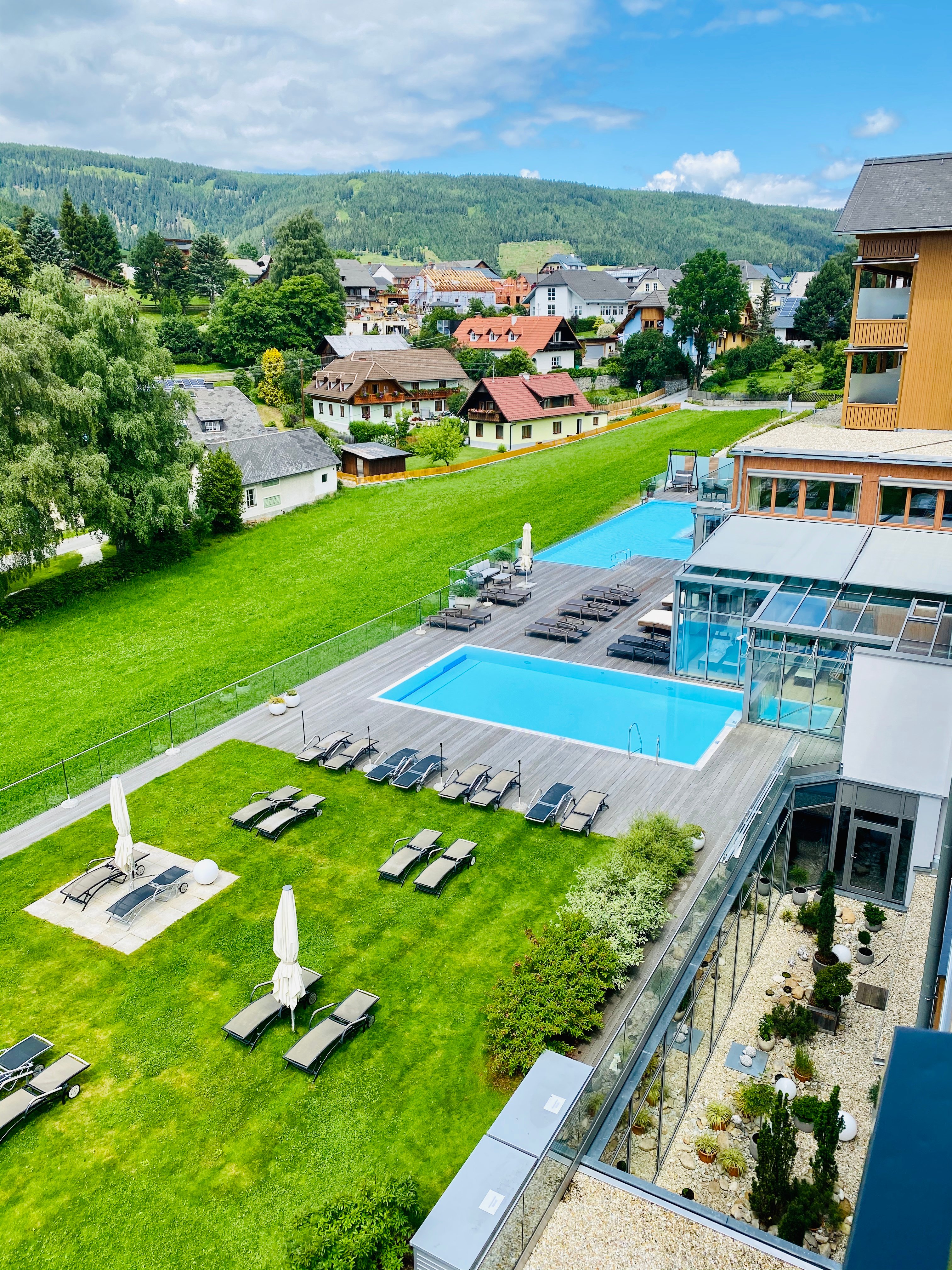 Dorfhotel Fasching-泳池