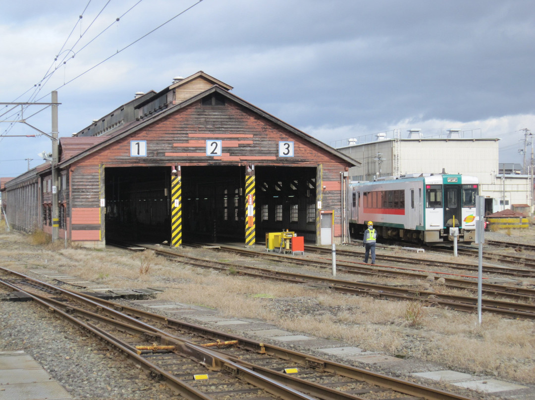 Former Japan Railways Shinjo Station Kikanko-新庄市必去景点