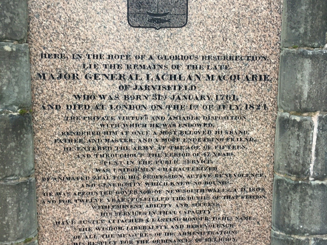 The Macquarie Mausoleum-Gruline必去景点
