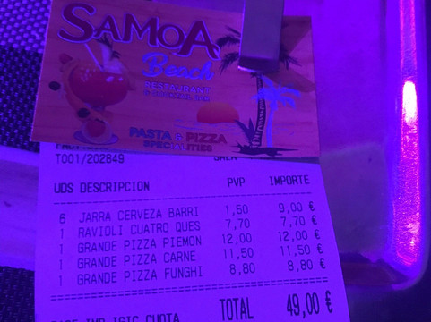 Samoa Cocktail Bar-奥德杰海岸必去景点