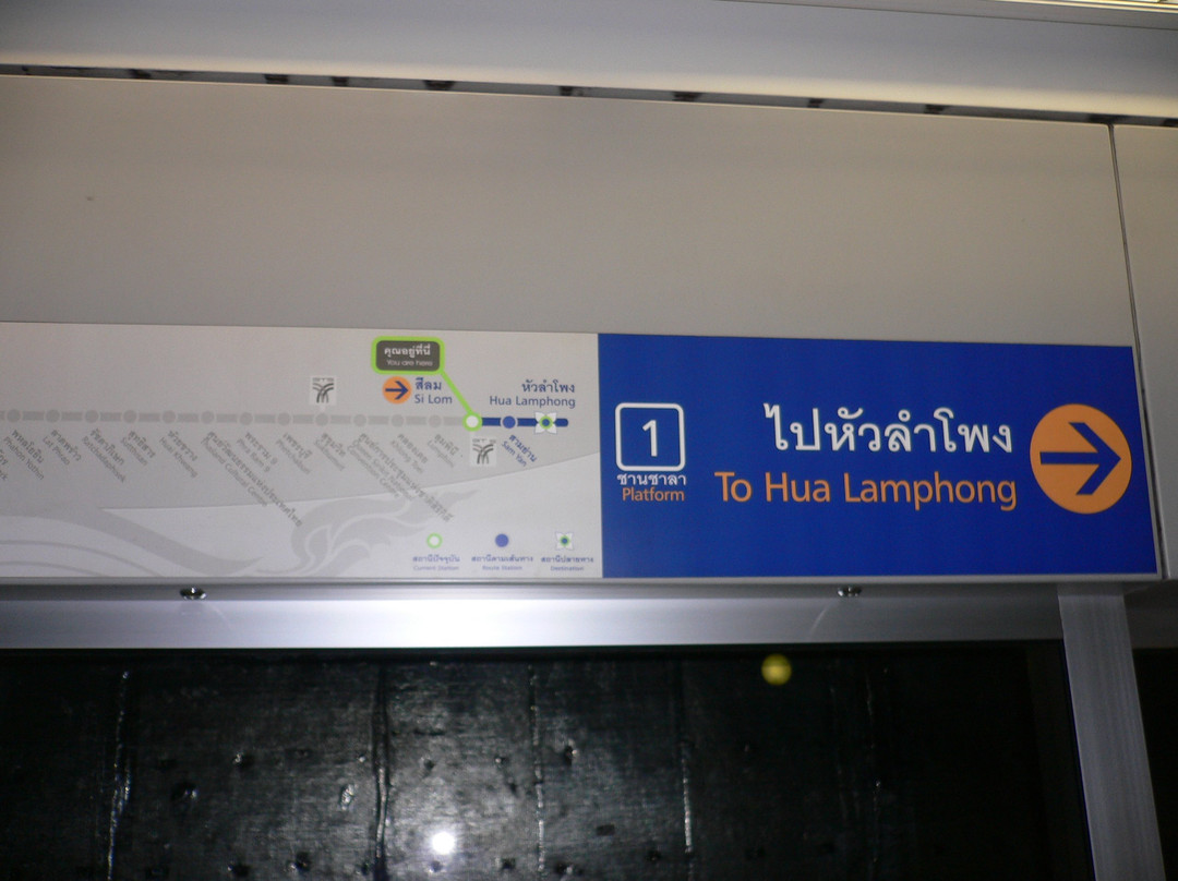 曼谷地铁景点图片