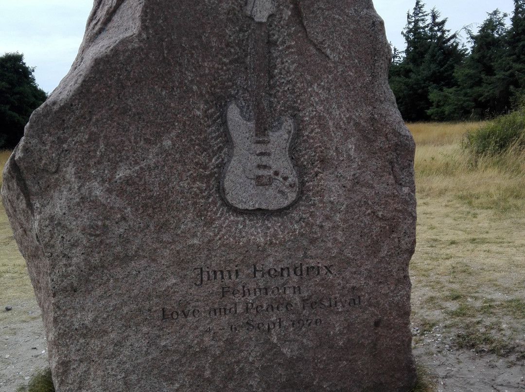 Jimi Hendrix Gedächtnisstein景点图片