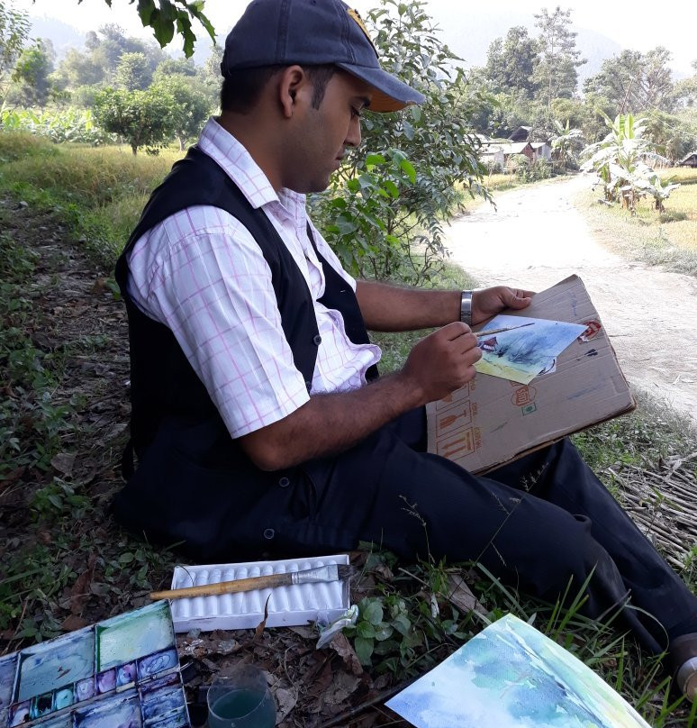 Artist Ram Krishna Bhatta-苏拉哈必去景点