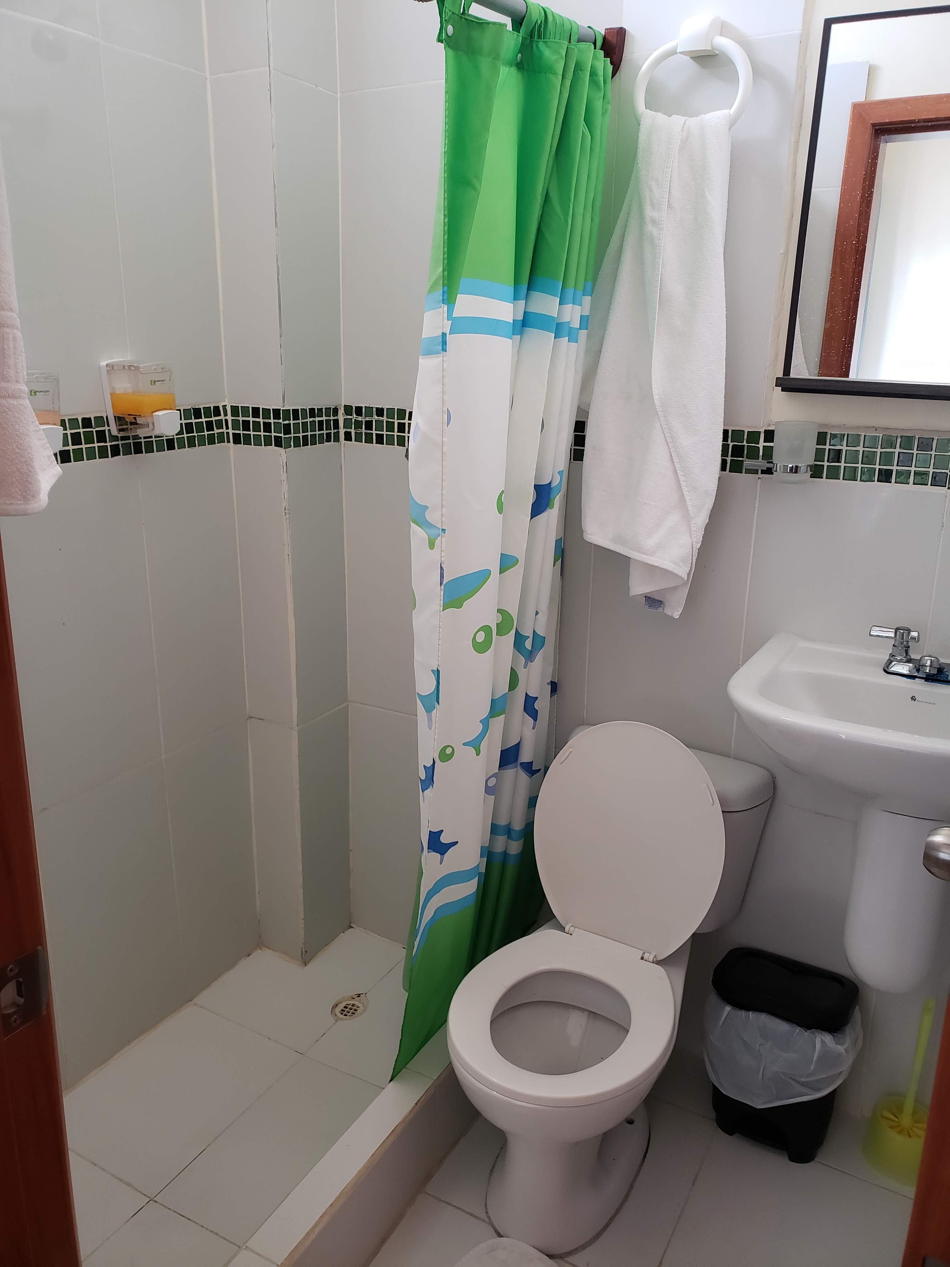 Hostal Rincon de George-浴室