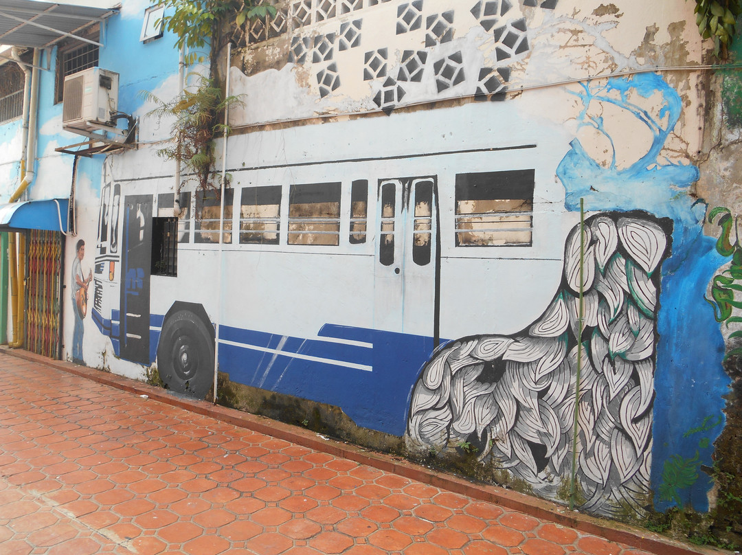 Hornbill Street Mural-古晋必去景点
