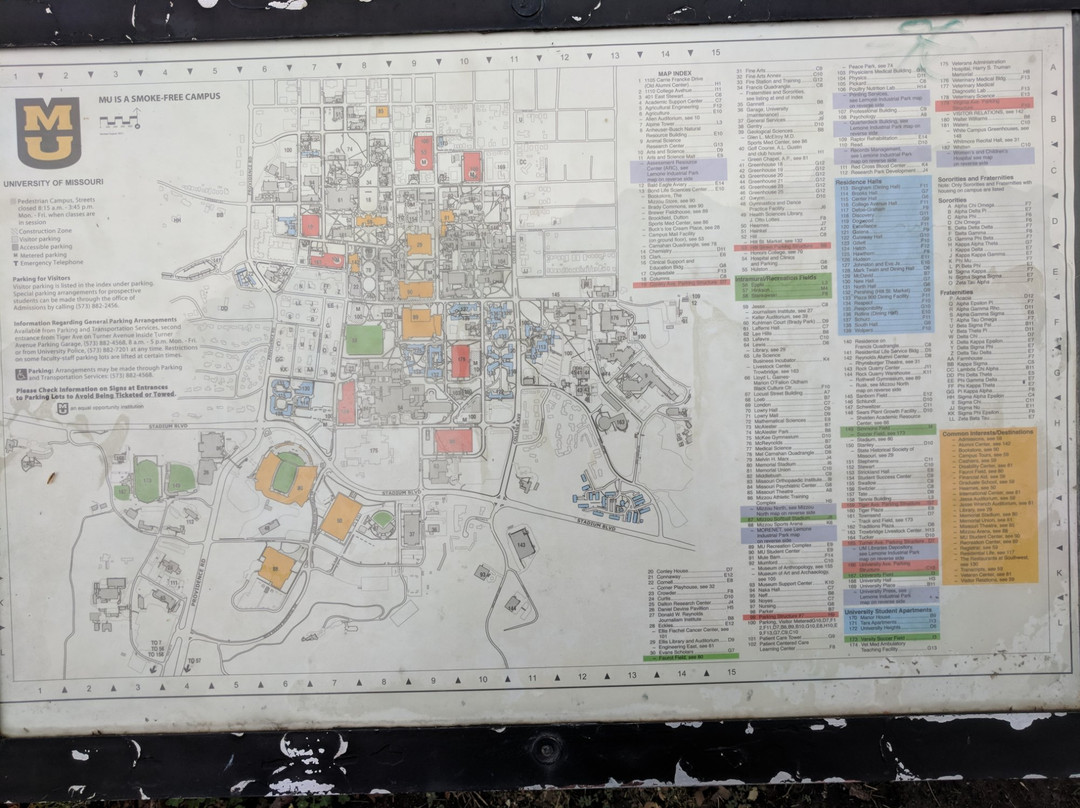 University of Missouri-哥伦比亚市必去景点