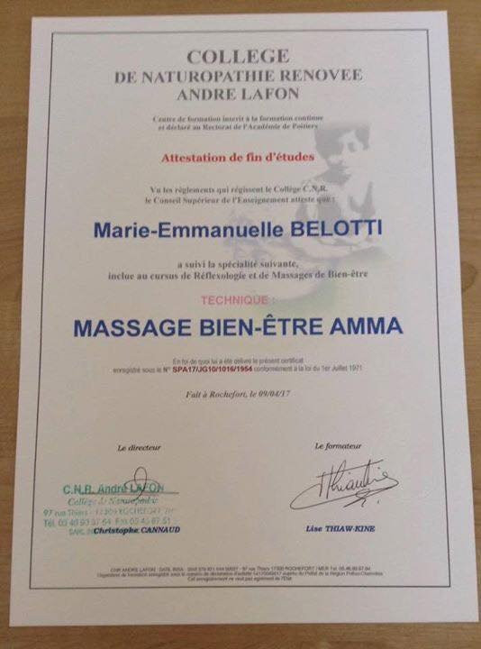 Marie Bélotti - Relaxologue - Massage bien-être et réflexologie - NIORT景点图片