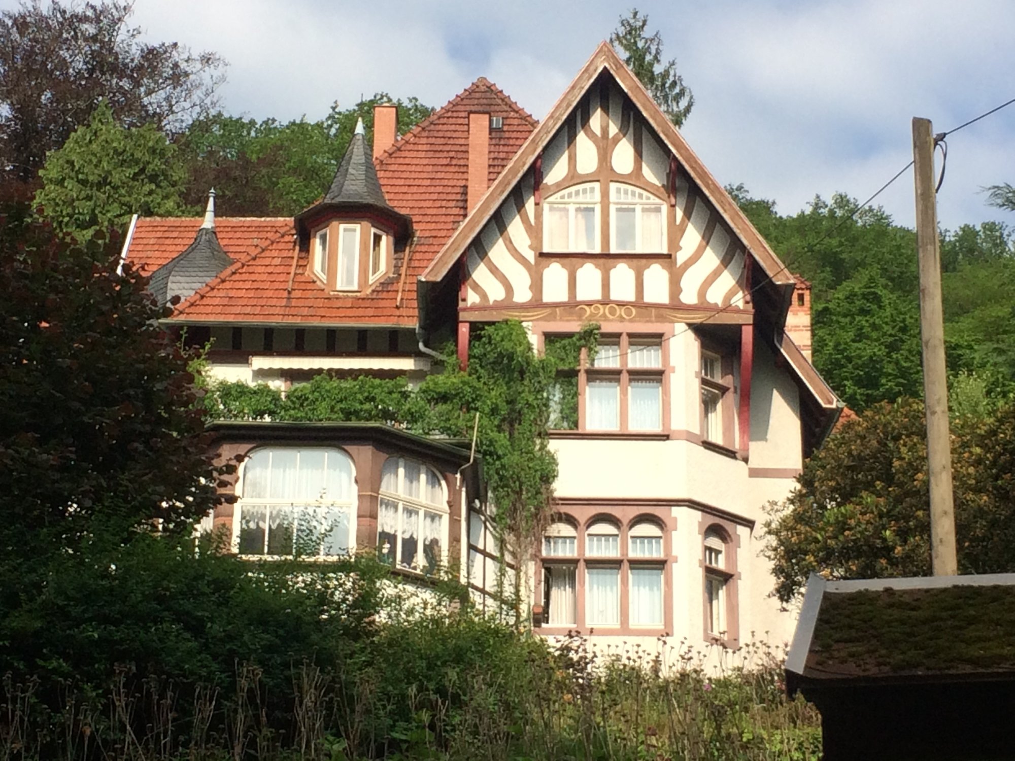 Pension im Park-浴室