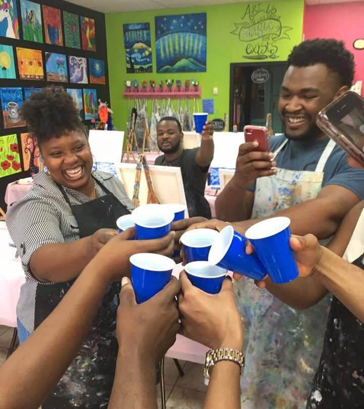 Masterpiece Mixers Paint & Party Studio John's Creek-约翰斯克里克必去景点