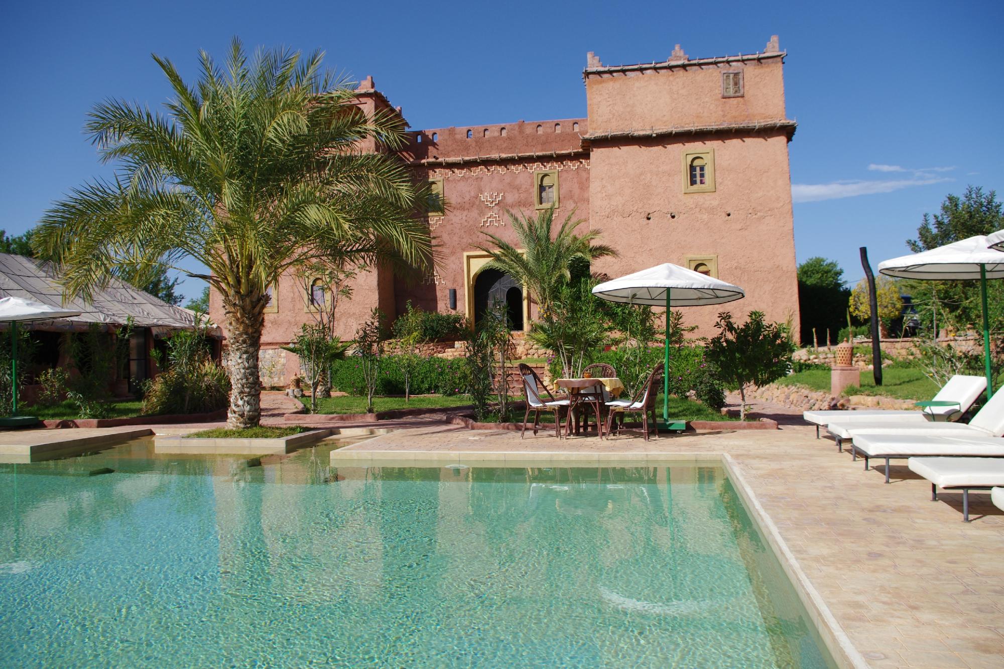Kasbah Ouzoud Hotel-泳池
