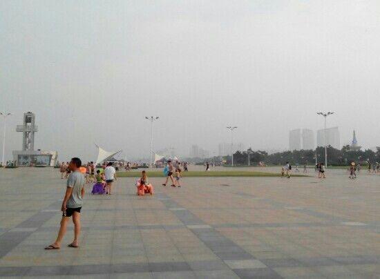 万平口海滨广场-日照市必去景点