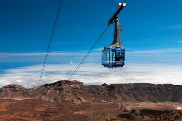 Teide Cable Car-泰德国家公园必去景点