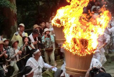 Nachi Ogi Matsuri (Nachi Fire Festival)-那智胜浦町必去景点