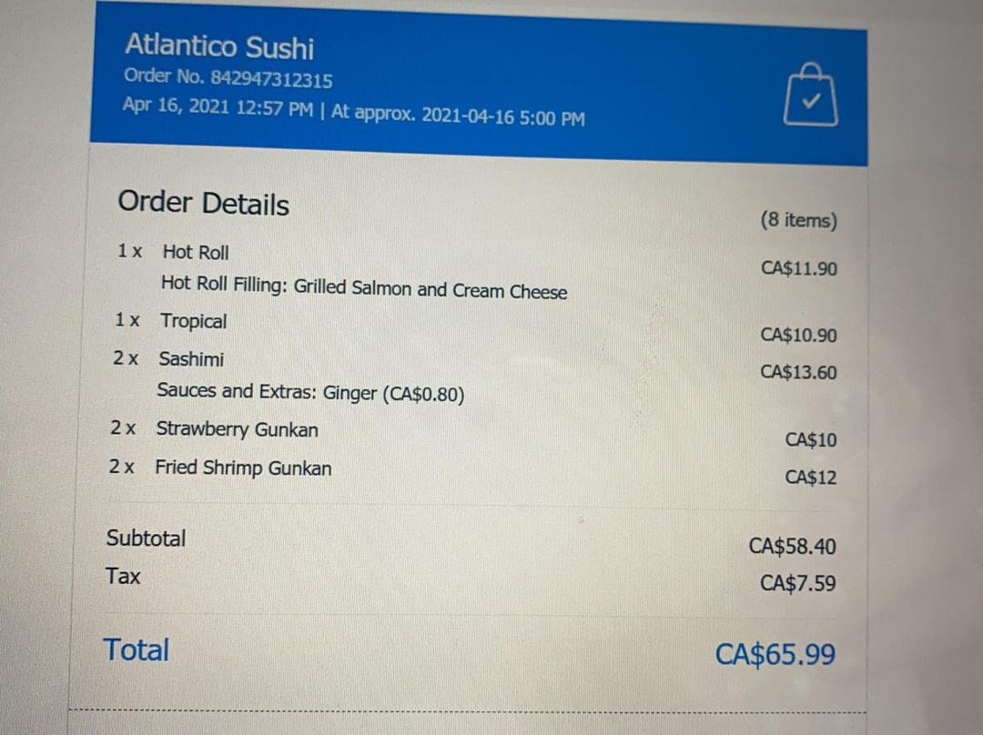 Atlantico Sushi