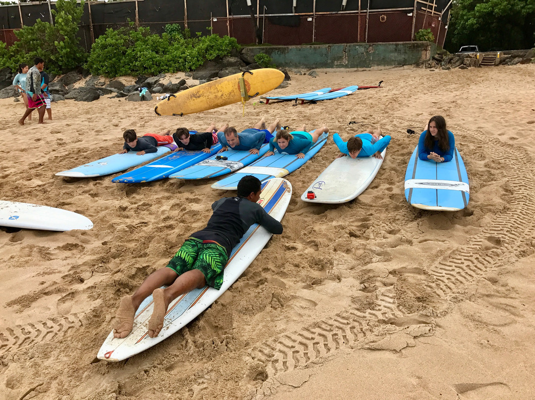 North Shore Surf Lessons-哈雷瓦必去景点