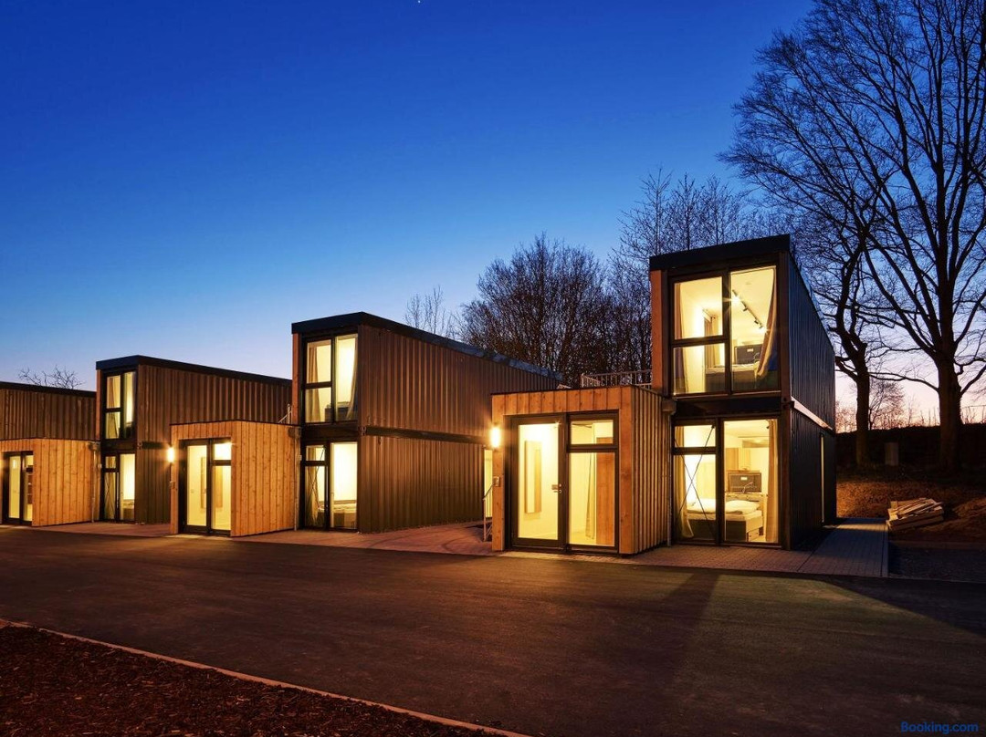 Modern Ausgebauter Überseecontainer Als Tiny House