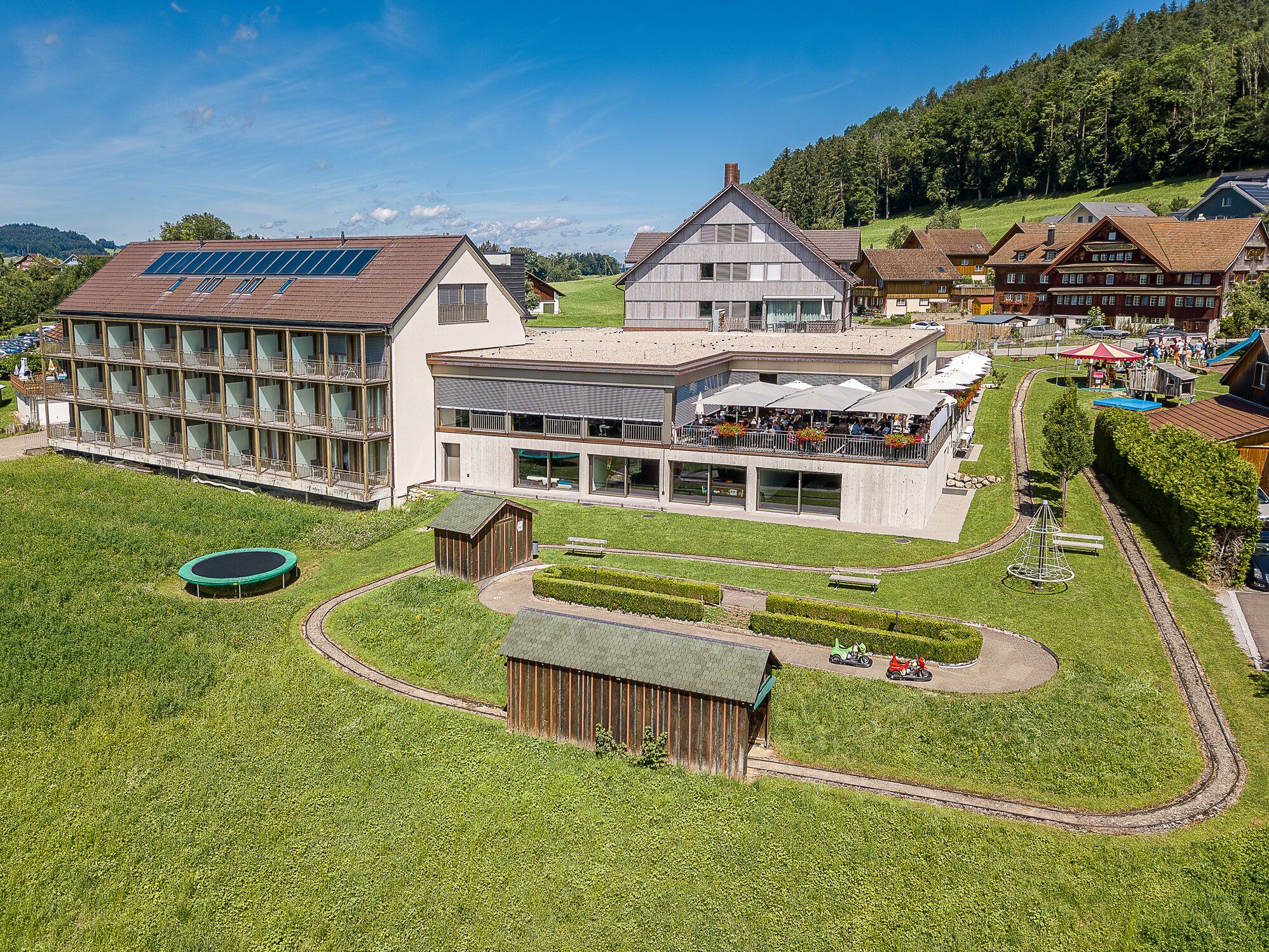 Hotel Rossli Tufertschwil-浴室