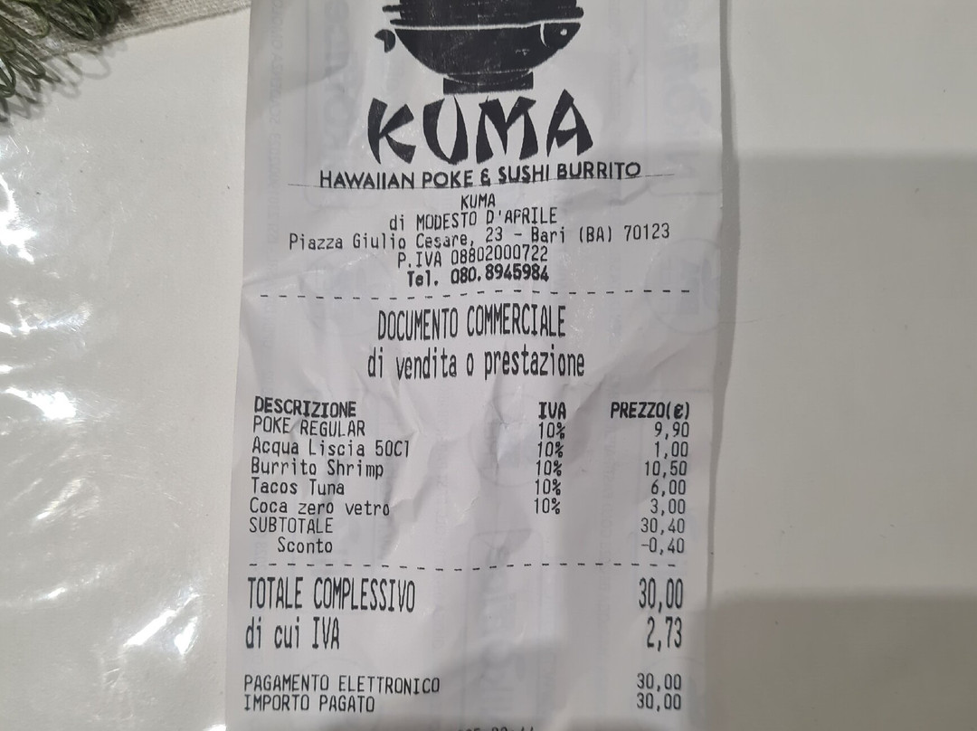 Kuma Hawaiian Poke & Sushi