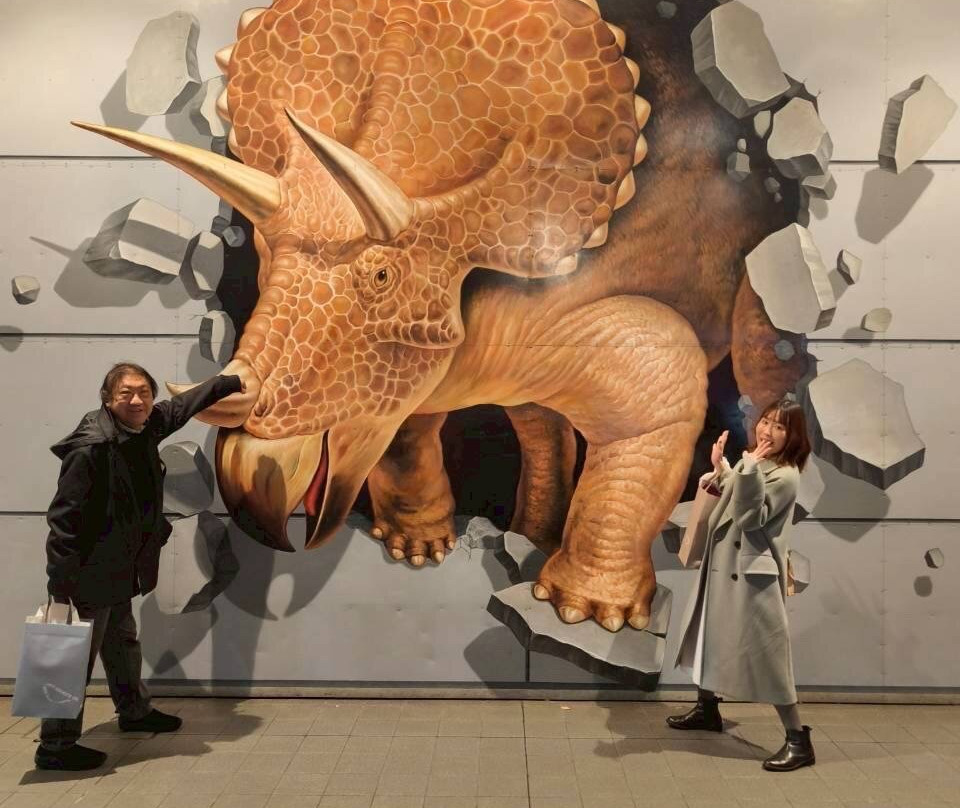 Dinosaur Station at Fukui Station-福井市必去景点