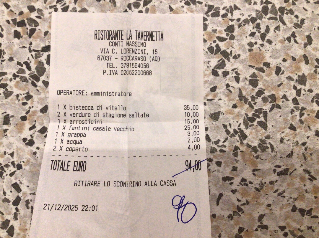 Ristorante La Tavernetta