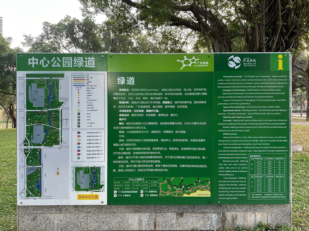 深圳中心公园-深圳市必去景点