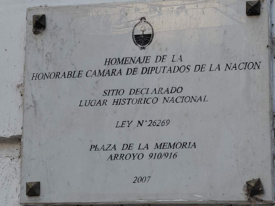 Plaza de la Memoria-布宜诺斯艾利斯必去景点