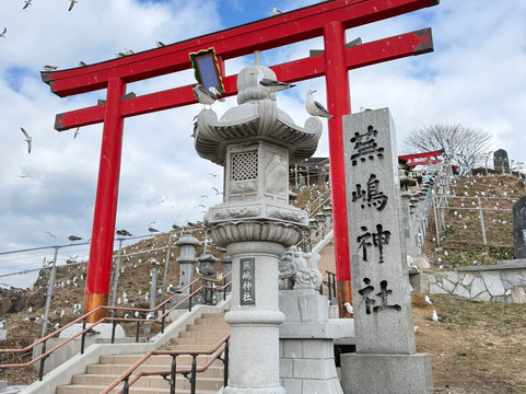 Kabushima Shrine-八户市必去景点