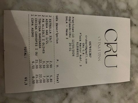 Cru Restaurant