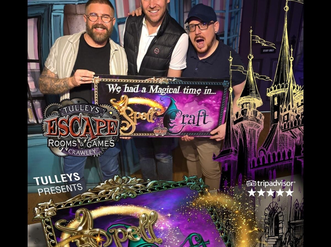 Tulleys Escape Rooms & Games-克劳利必去景点