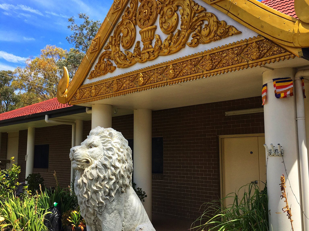 Wat Khemararangsi Temple, Canberra.-Hawker必去景点