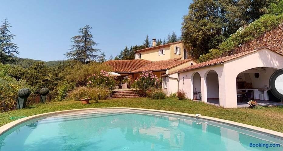 Montdardier酒店住宿-Villa Les Oliviers Chambres d'hôtes