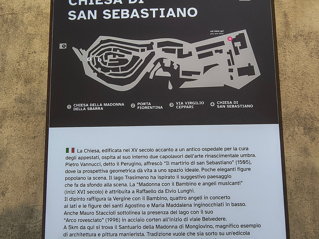 Chiesa di San Sebastiano-Panicale必去景点