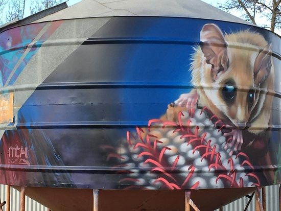 Woomelang Mobile Silo Art-Woomelang必去景点