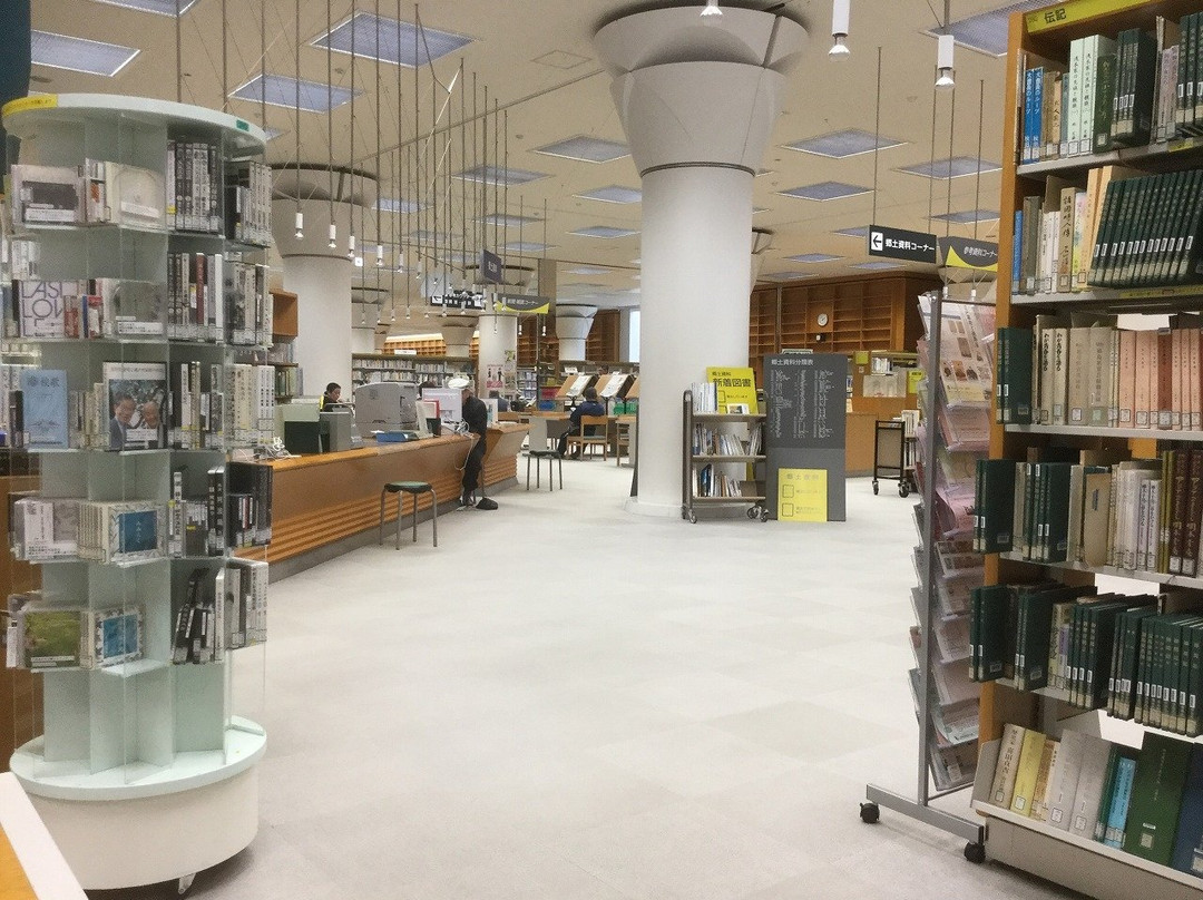 Tokushima Prefectural Library-德岛市必去景点