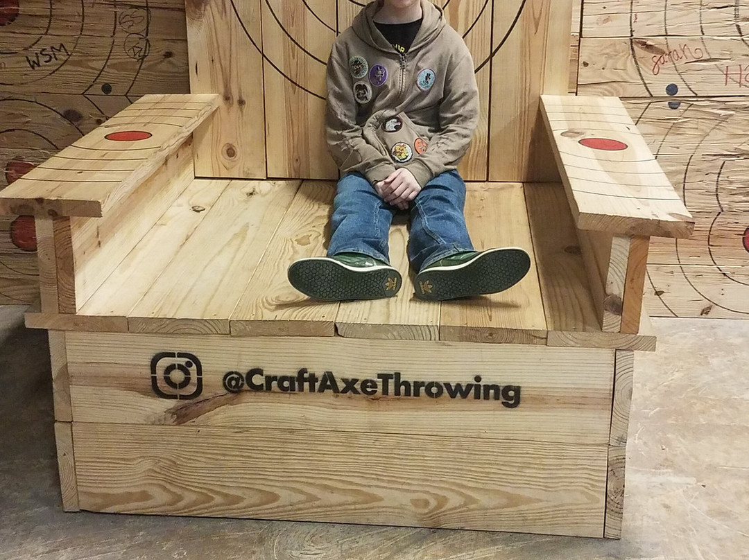 Craft Axe Throwing- Knoxville-诺克斯维尔必去景点