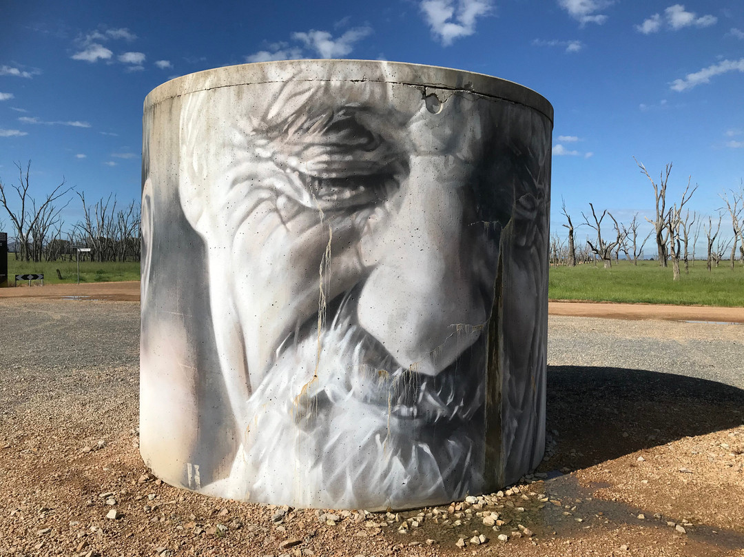 Winton Wetlands Water Tank Art景点图片