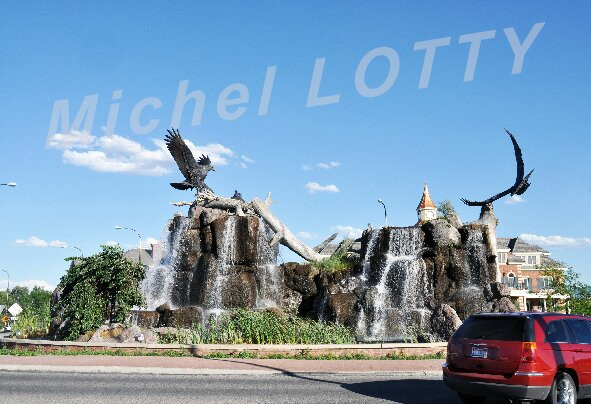 Giant Eagle Waterfall Nest-爱达荷福尔斯必去景点