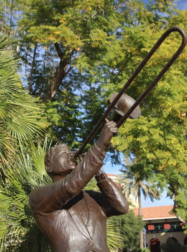 Charles Buddy Rogers Statue