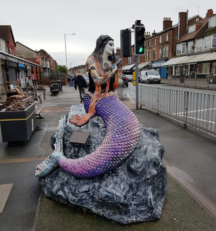 The Ebb & Flow Mermaid Statue-New Brighton必去景点