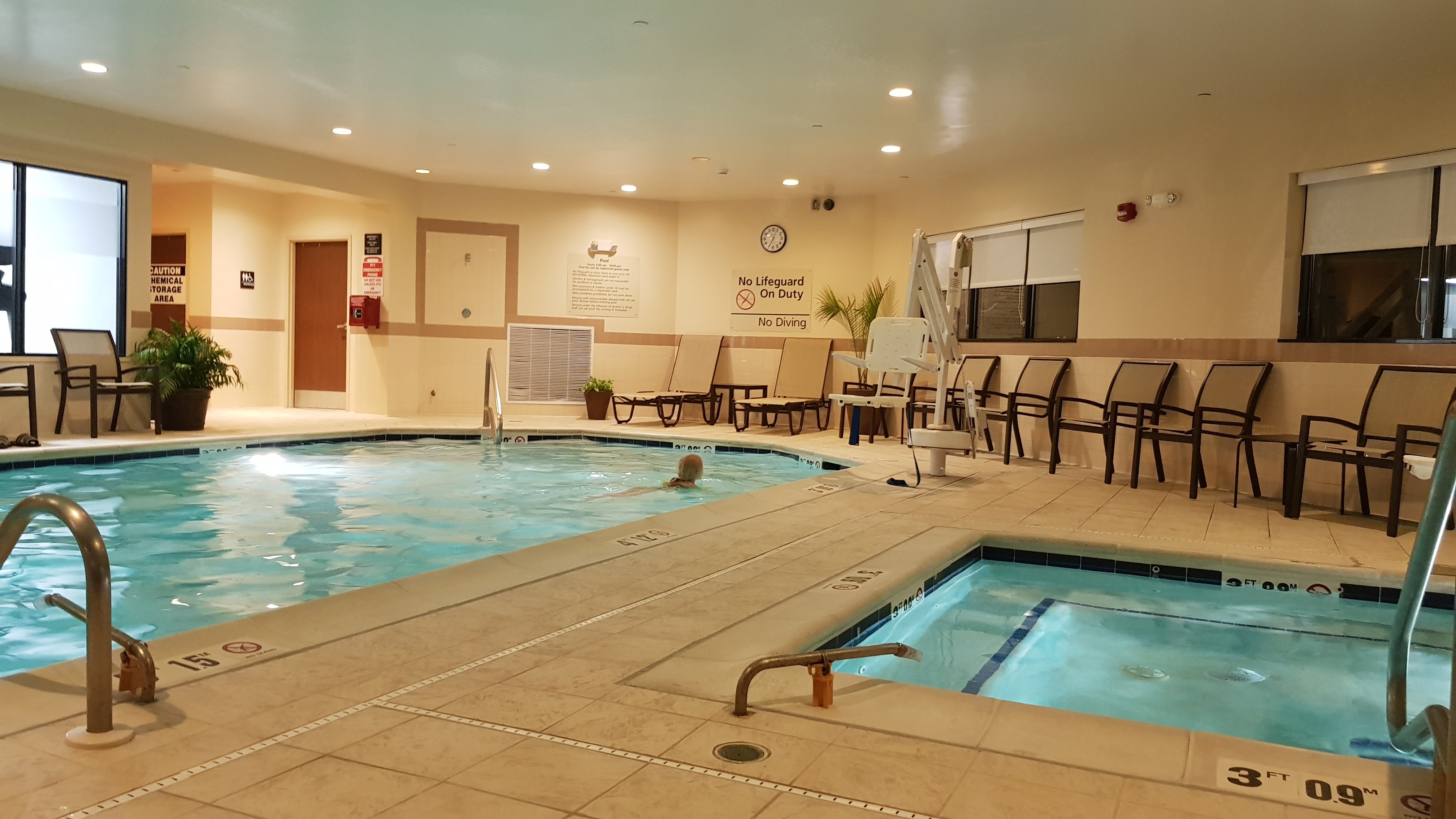 Hampton Inn & Suites Frederick-Fort Detrick-泳池