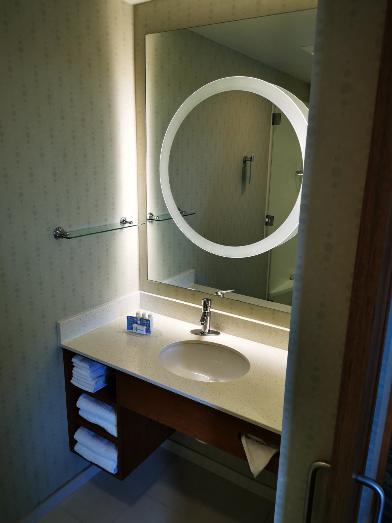 大章克申市区/历史主要大街万豪春季山丘套房酒店-浴室