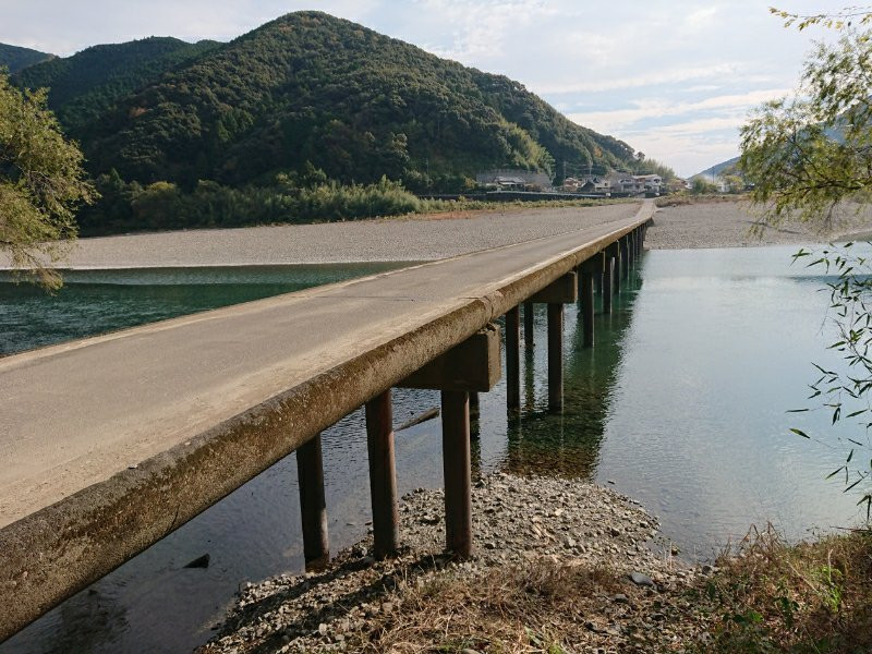 勝間沉下橋-四万十市必去景点