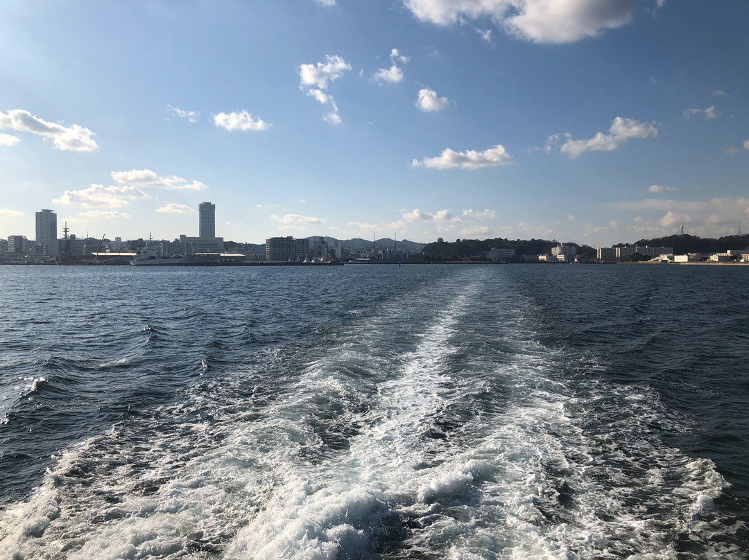 Ferries Crossing to Mikasa~Sarushima Island-横须贺市必去景点