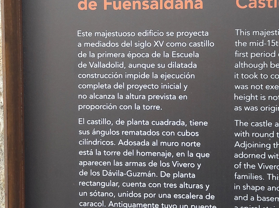 Castillo de Fuensaldana景点图片