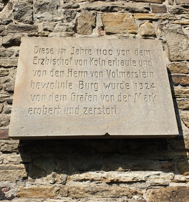 Burgruine Volmarstein-Wetter必去景点